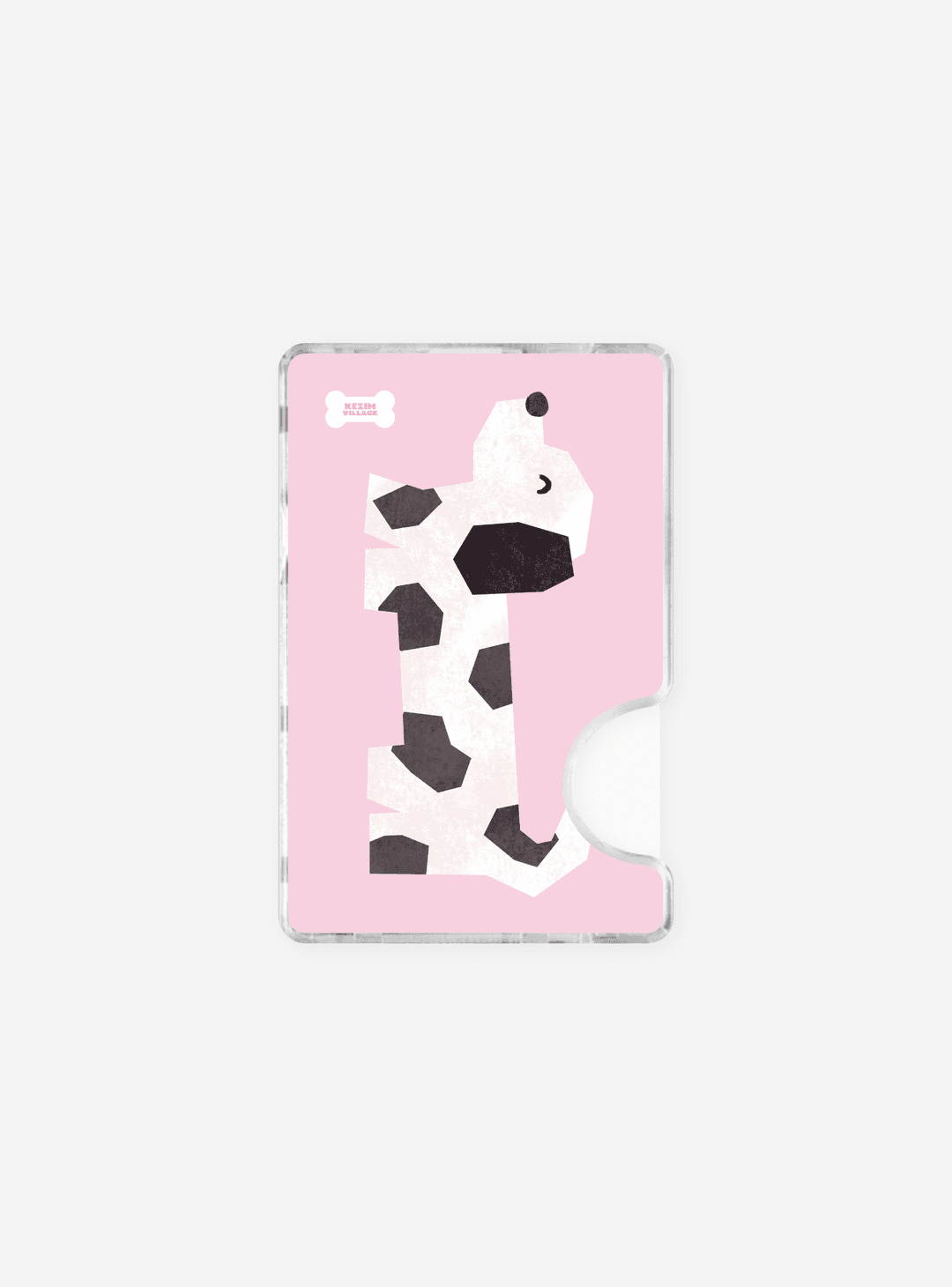 Card Slot - PUPPY PINK