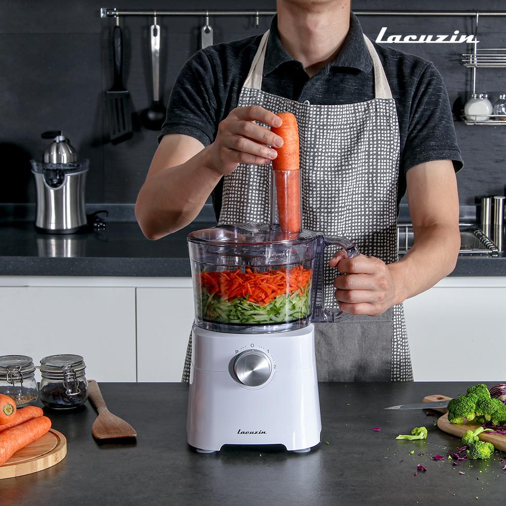 라쿠진 NEW 올인원 믹서기 블렌더 푸드프로세서 화이트 LCZ402