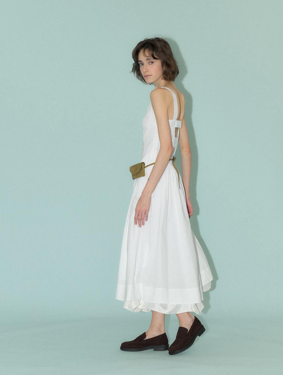 ENTHONY SPRING DRESS - IVORY
