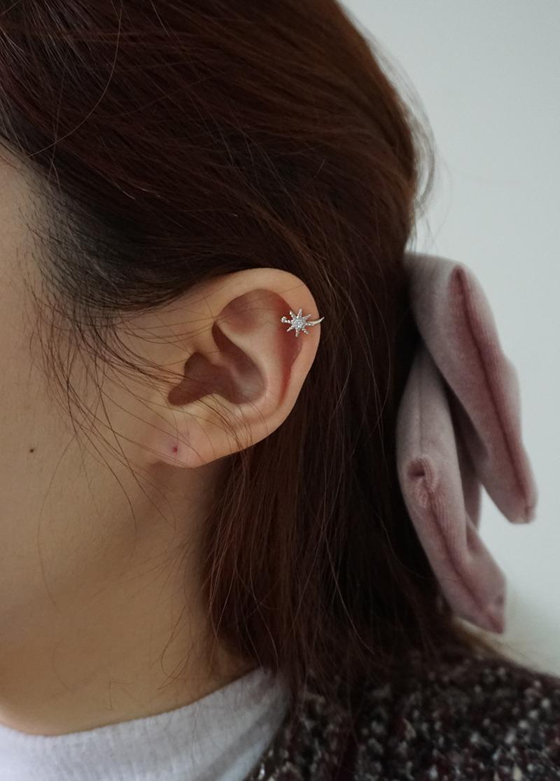 [E389]blossom of snow earcuff/눈꽃 이어커프 시선