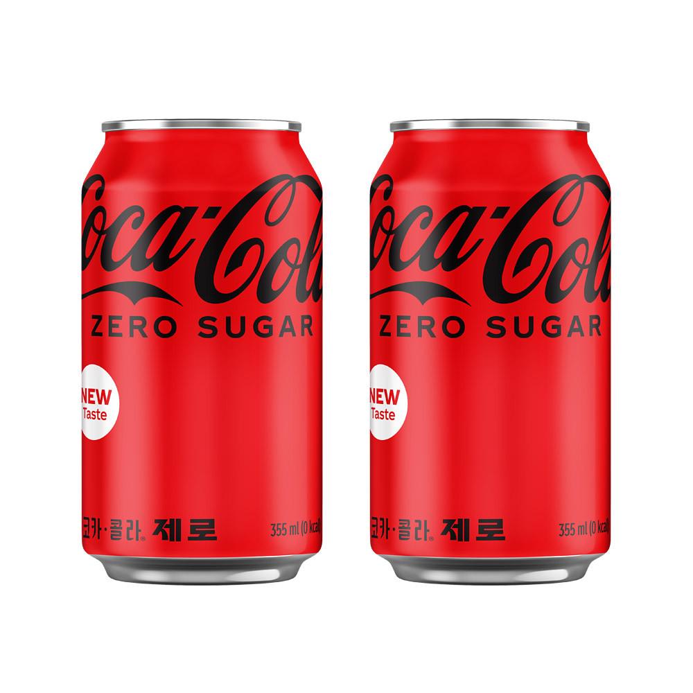 (공식) 코카-콜라 제로 CAN 355ml 24개