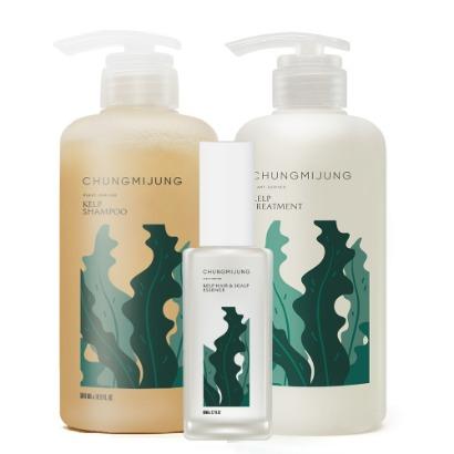 청미정 다시마 두피케어 3종 set (샴푸&트리트먼트&에센스)