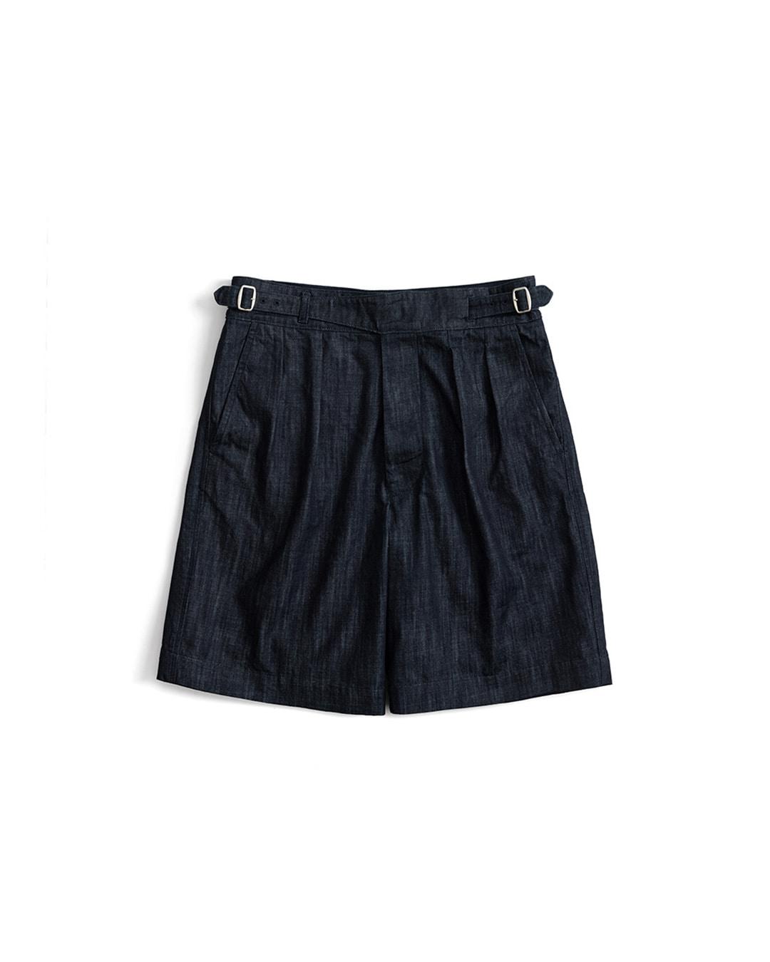 07 GURKHA SHORTS (denim)