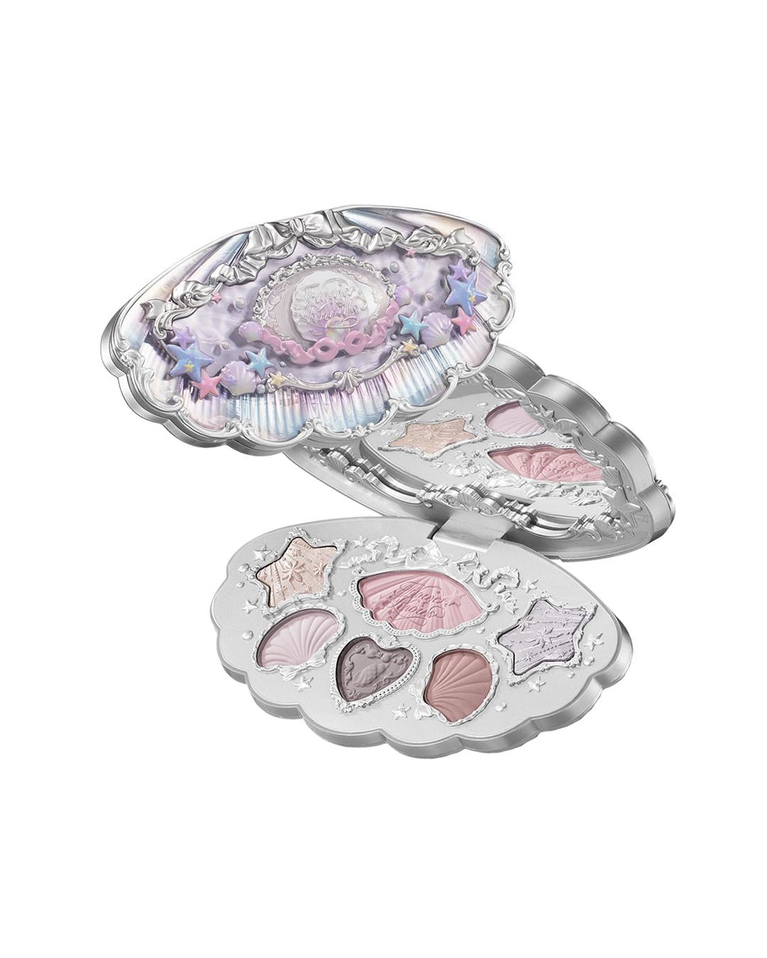 Shell's Jewel 6-Color Makeup Palette - 01 Moonlight Pearl