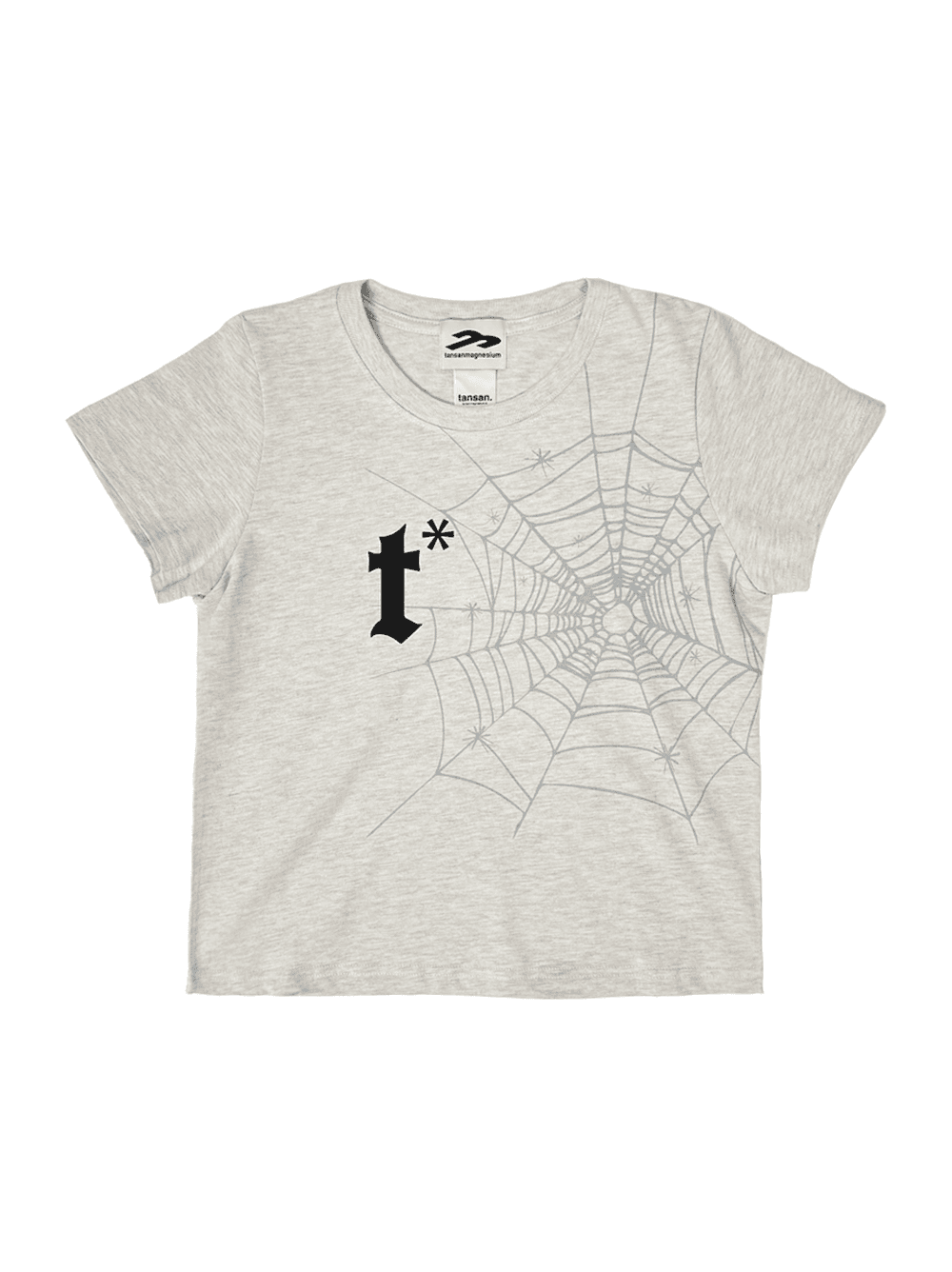 (07.11 예약배송) W Spider Web Tee in Ivory