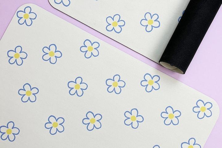 빨아쓰는 규조토 발매트 3세대 / 03.블루데이지 2size