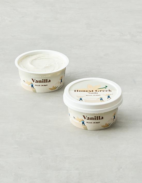 [어니스트그릭] 바닐라맛 그릭요거트 100g