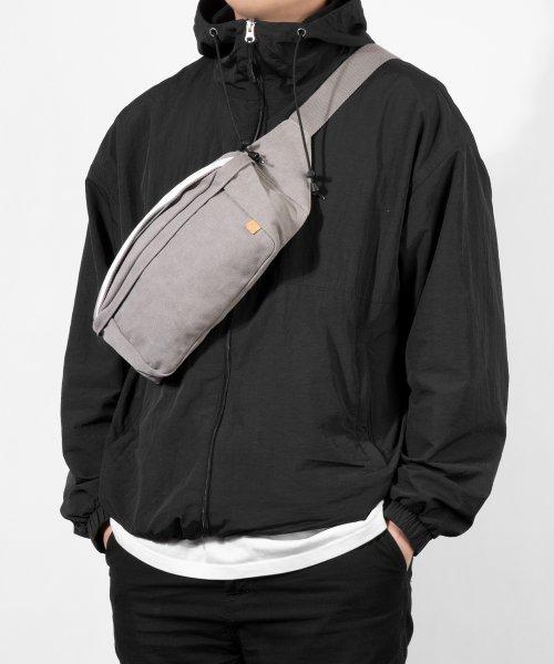 캔버스 웨이스트백 2001 그레이
