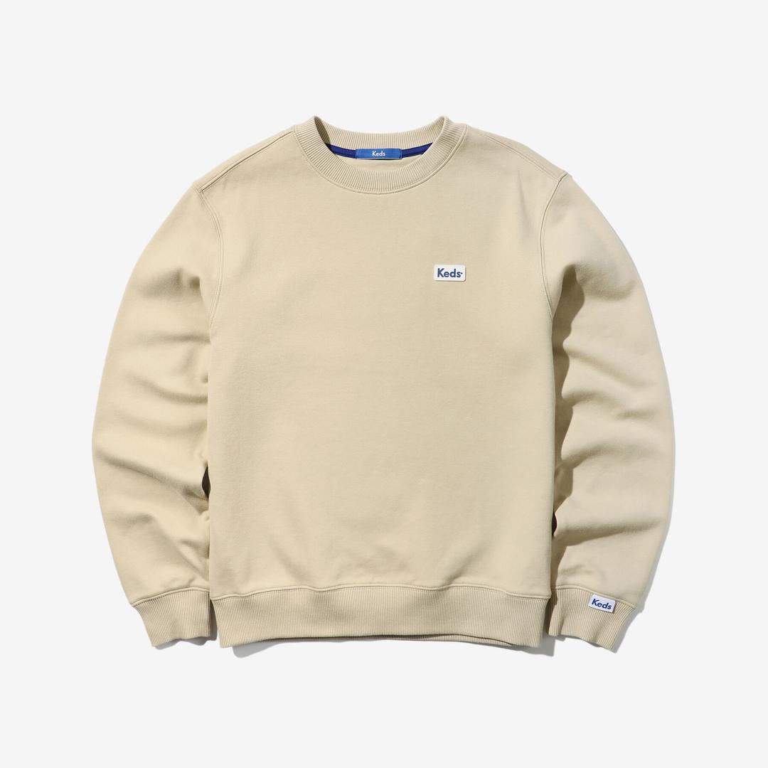 Keds 베이직 맨투맨_KD2POD1102X_BEG