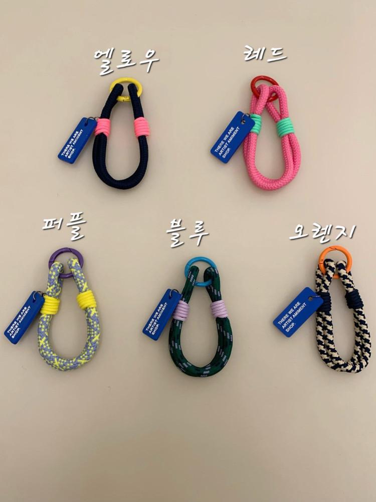 [두개이상무배]로프키링 아미먼트키링 루프키링 투톤컬러 핸드메이드 에어팟 버즈 악세사리