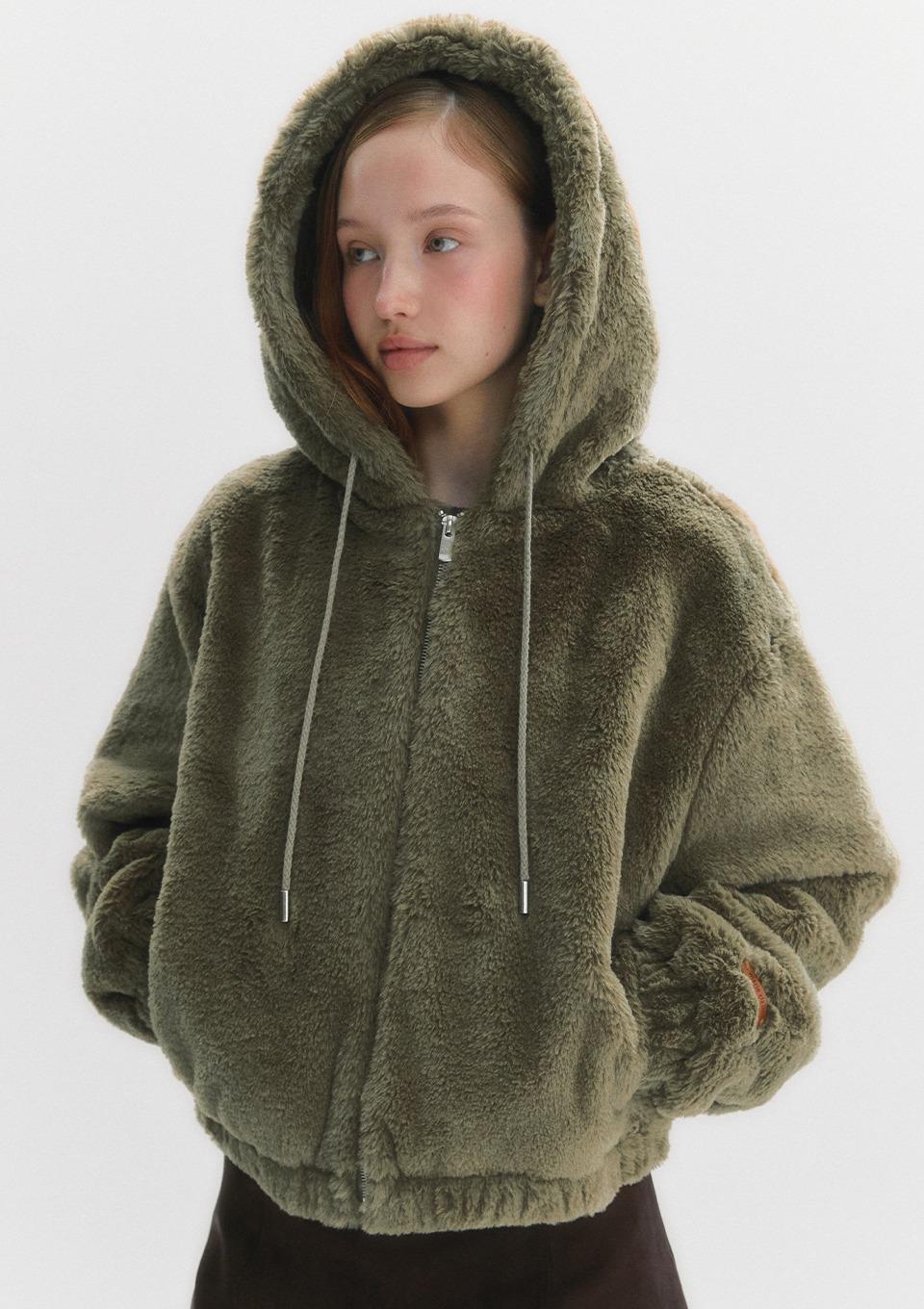 오버핏 후디형 점퍼(MAFDJP06NKH)