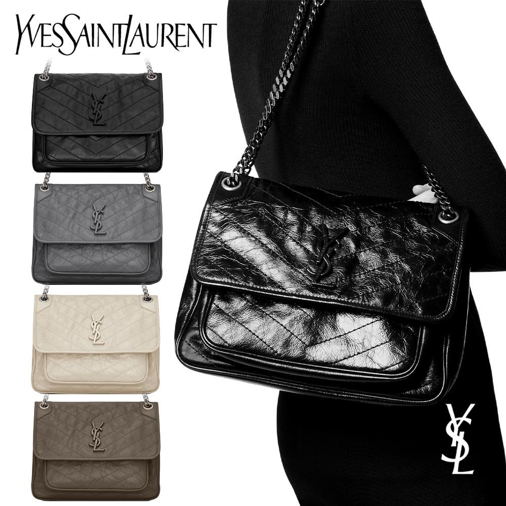 [국내백화점 AS] 입생로랑 생로랑 니키백 체인백 숄더백 가방 빈티지 베이비 미듐 블랙