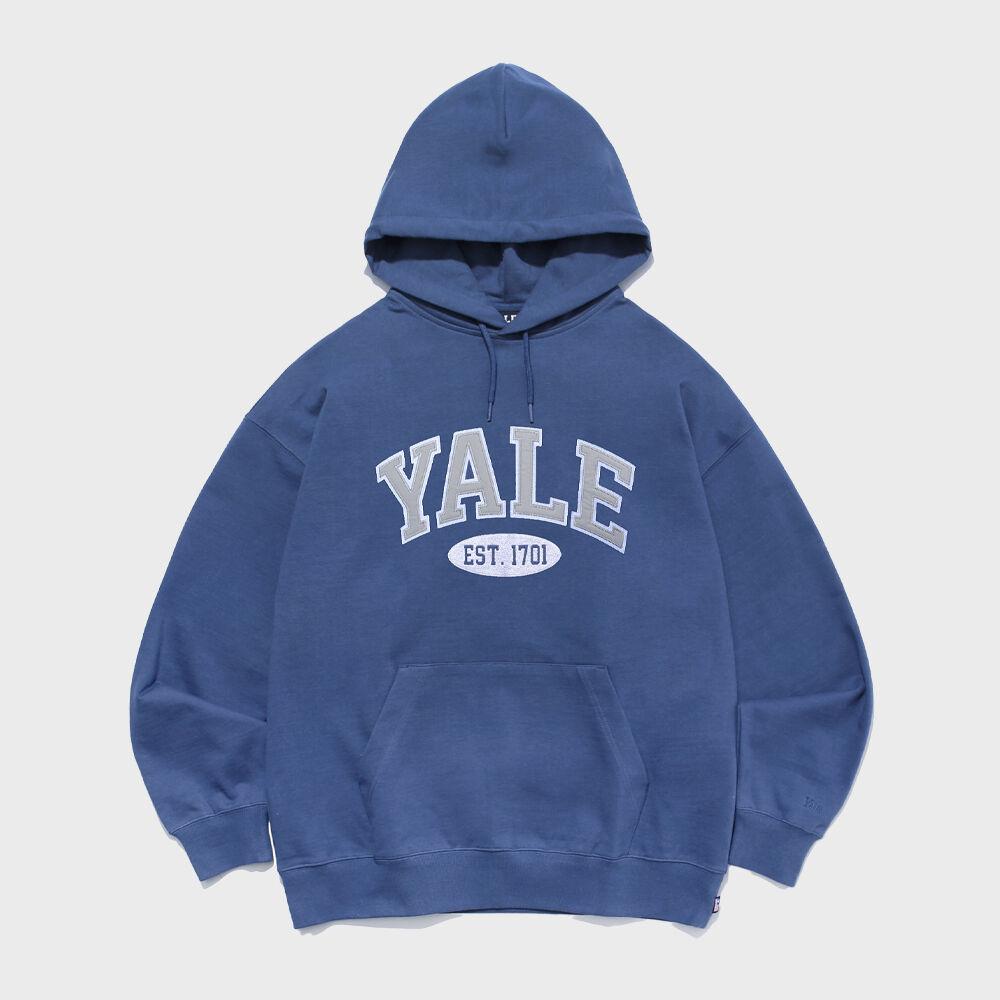 2 TONE ARCH HOODIE VINTAGE BLUE