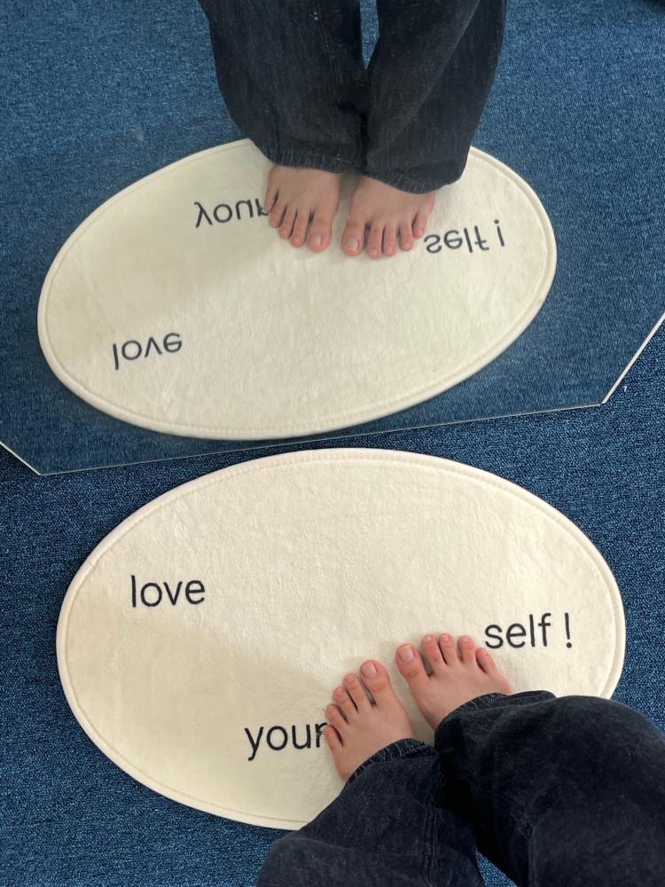 [모이시리즈] love yourself ! soft mat (1월4일 발송 가능)