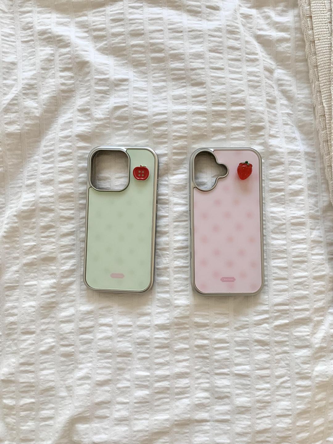 button dot silver bumper case (+magsafe)