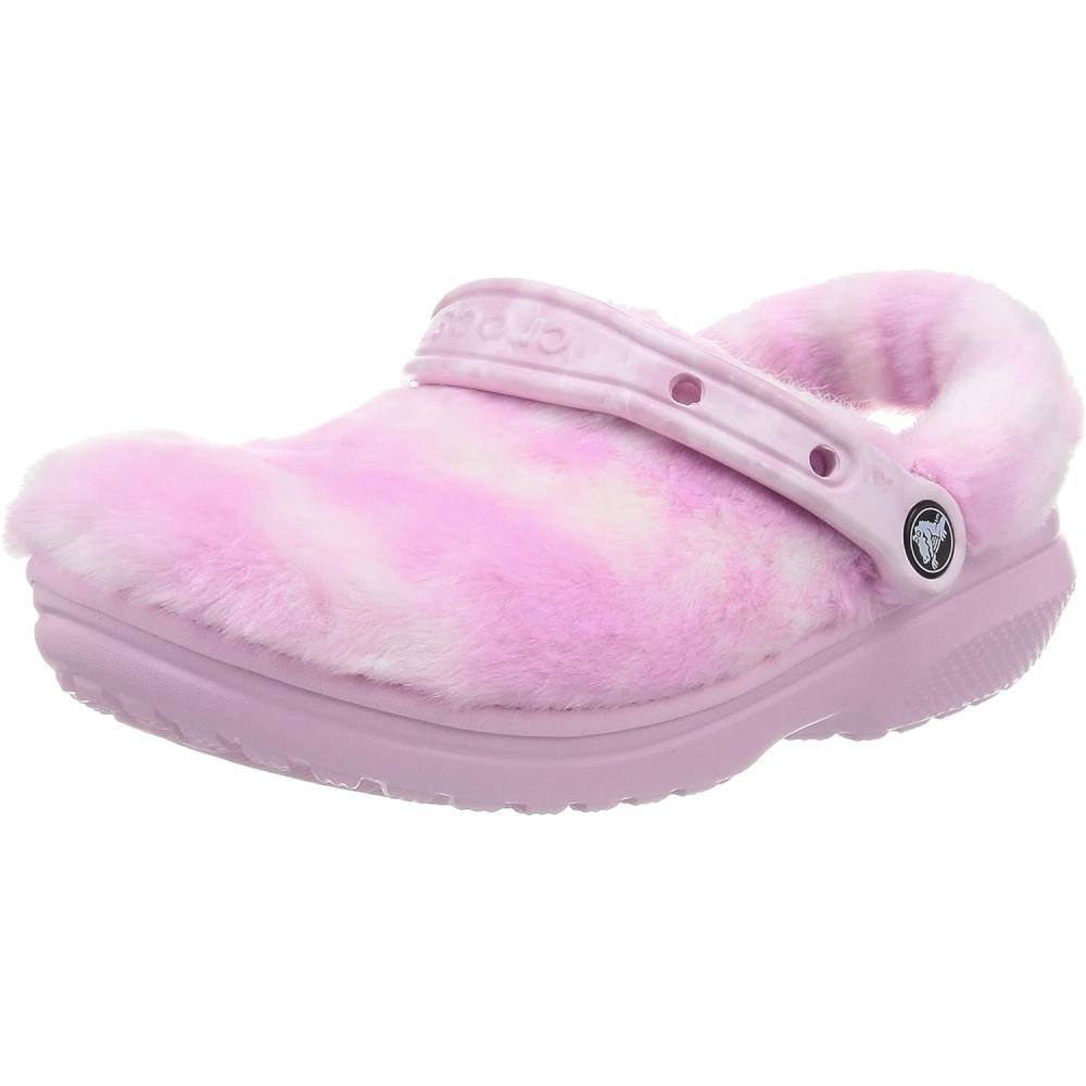 크록스 클래식 퍼슈어 발레리나 핑크 화이트