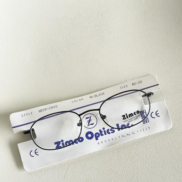 90s Zimco Optics Slim Square Glasses