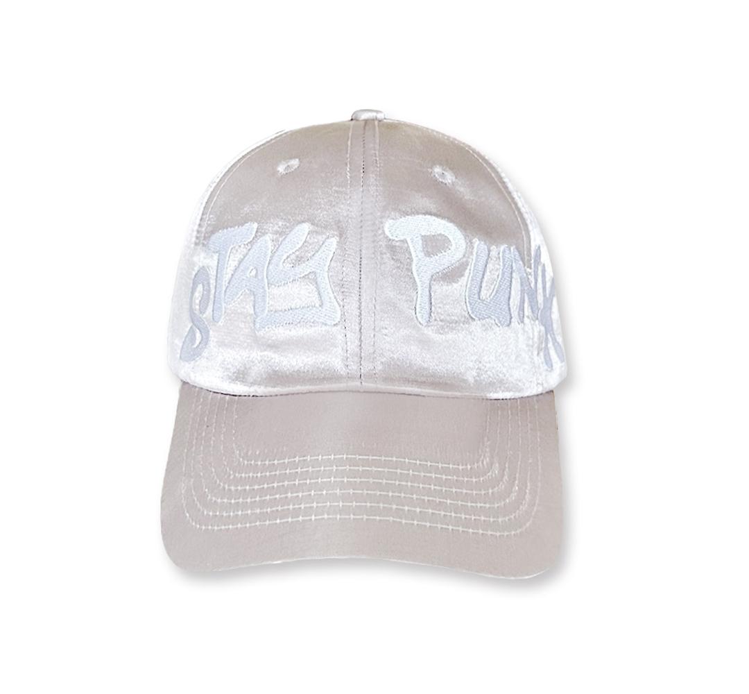 stay punk nylon ball cap [light grey]