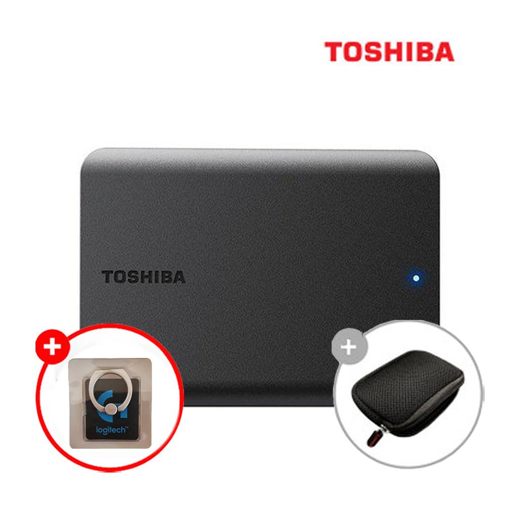 도시바 칸비오 베이직 1테라 USB 2 3.0 외장하드 1TB 4 (파우치+스마트링)