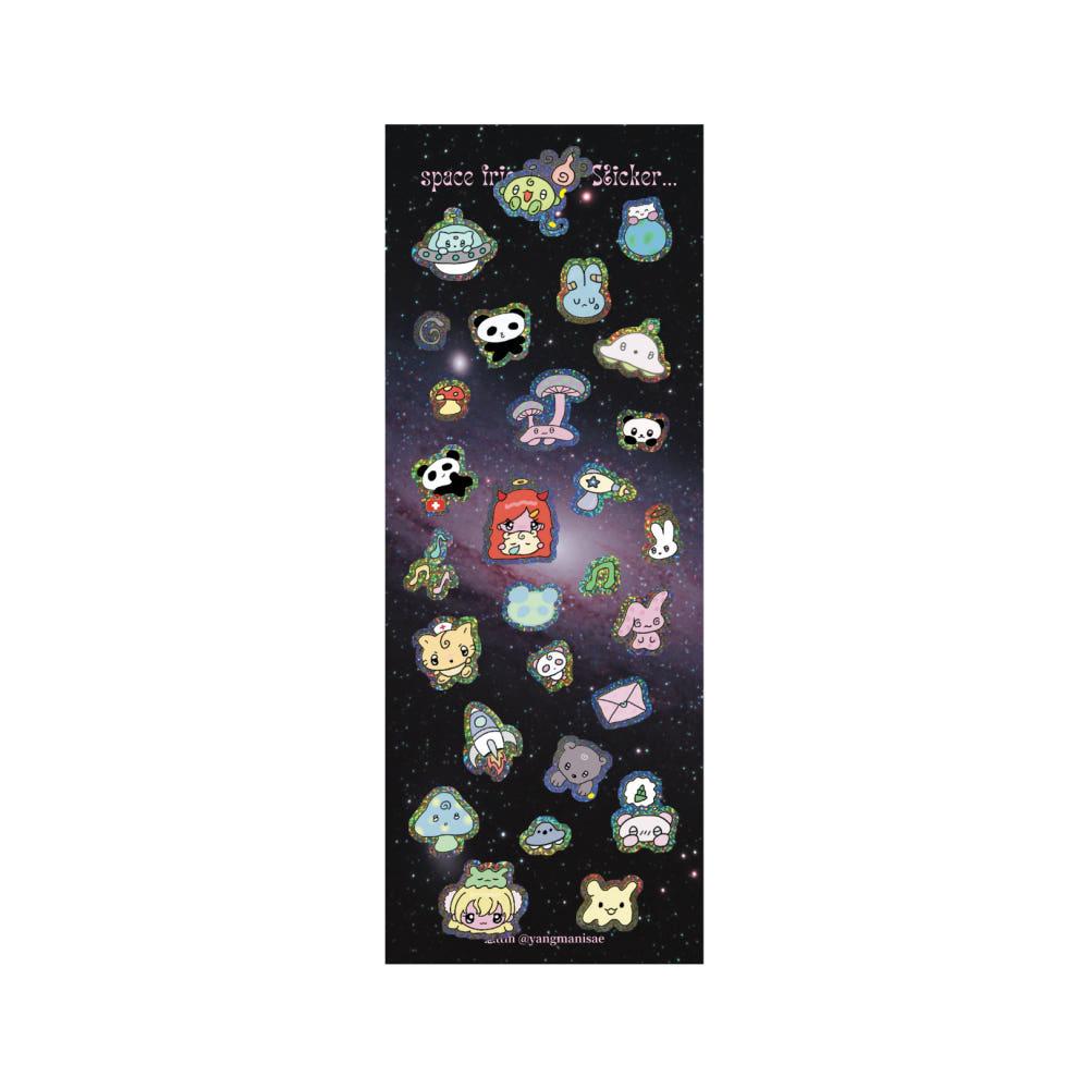 [토토미] space friends Hologram Sticker