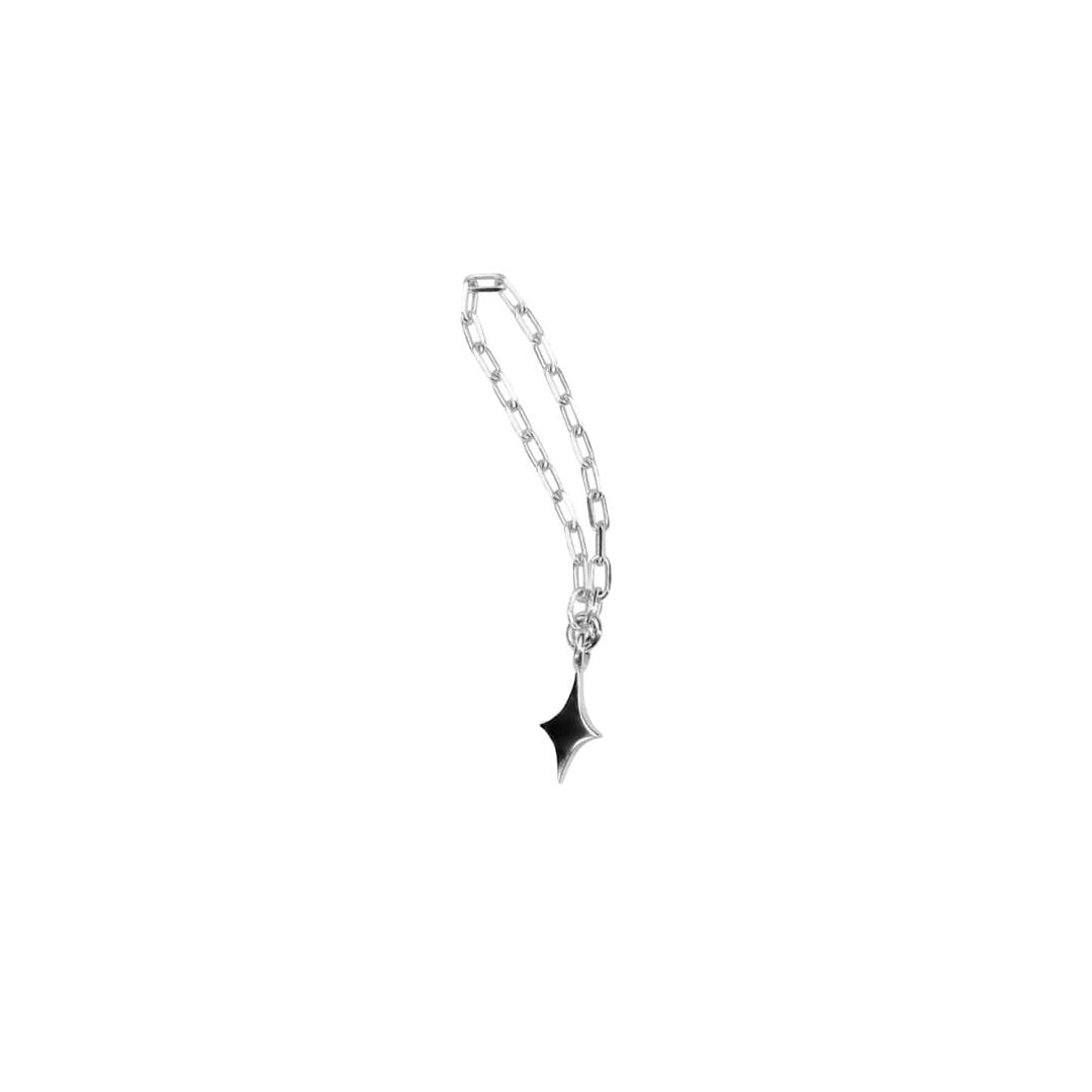 tiny twinkle chain ring. sparkle