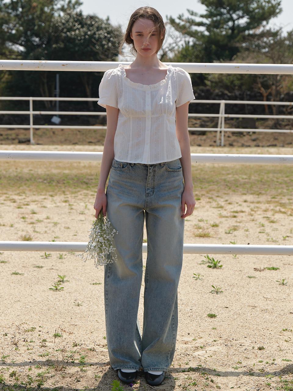 A WIDE WASHING DENIM PANTS_LIGHT BLUE