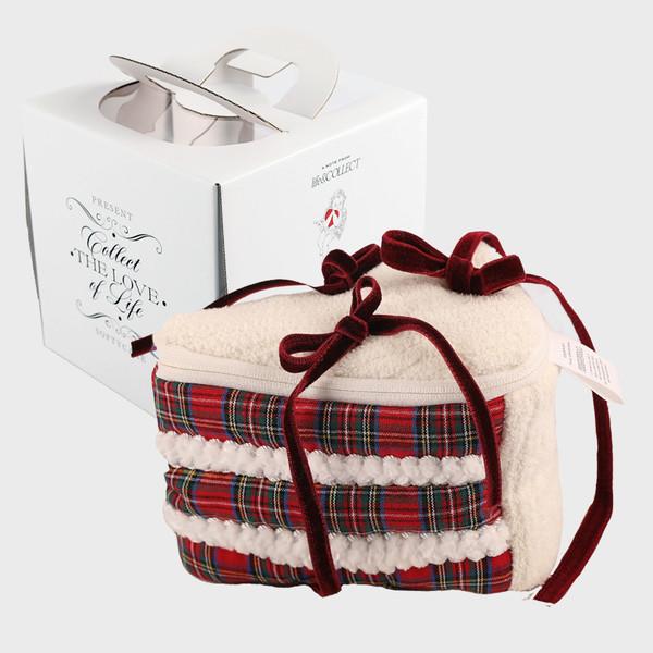 [GIFT/선물포장][Softy Cake Pouch] Red Velvet Ribbon Cake