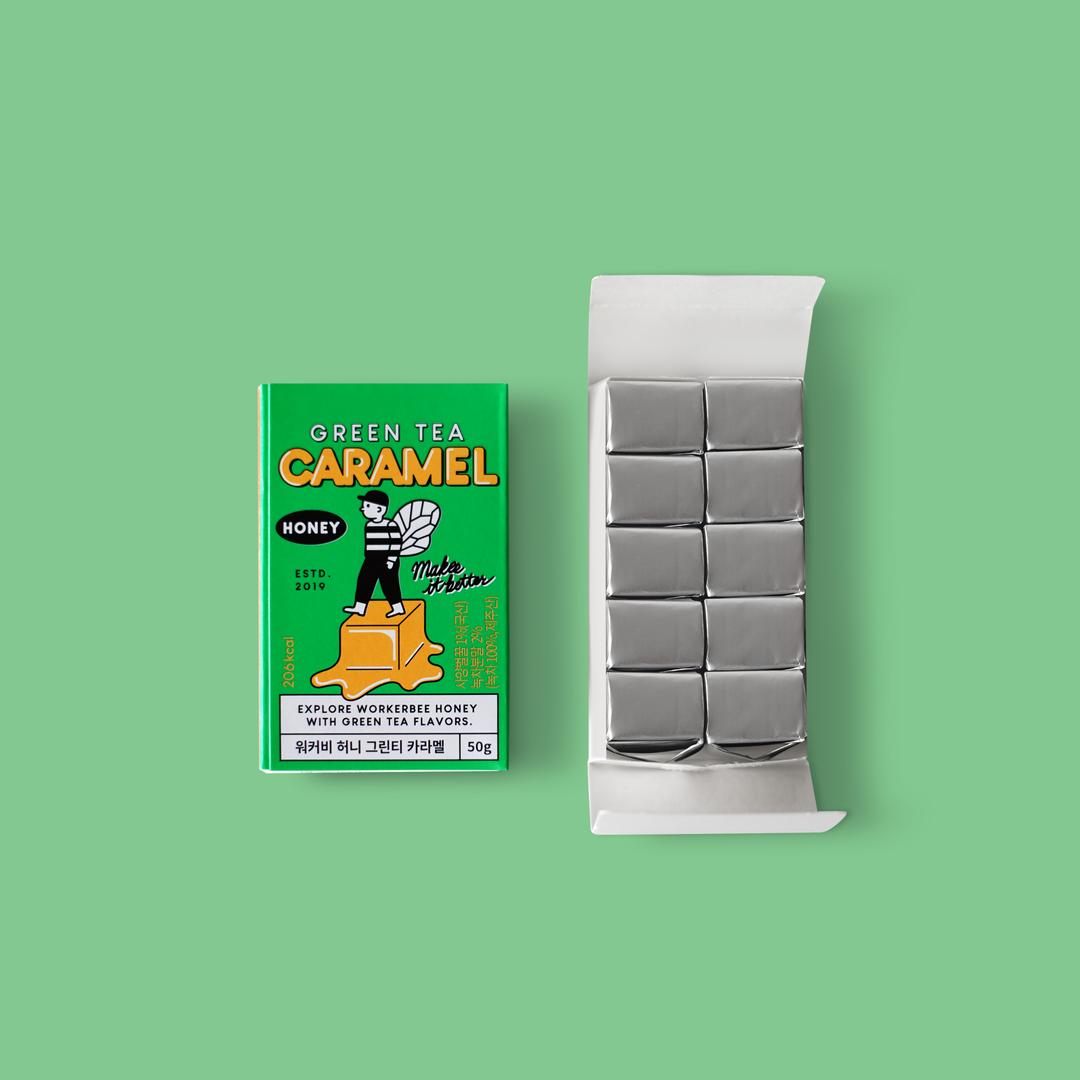 [그린티 꿀카라멜] HONEY GREEN TEA CARAMEL