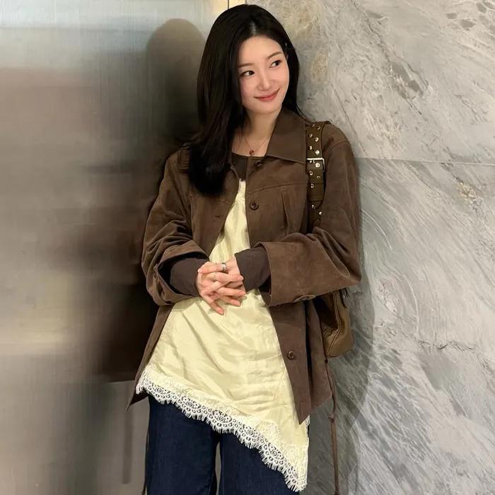 셔츠 스웨이드 점퍼 NEL6SM223_94