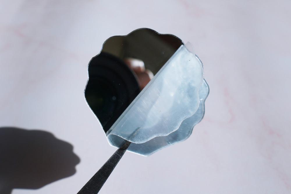 조개 손거울 몰드용 거울 / 레진공예 레진아트