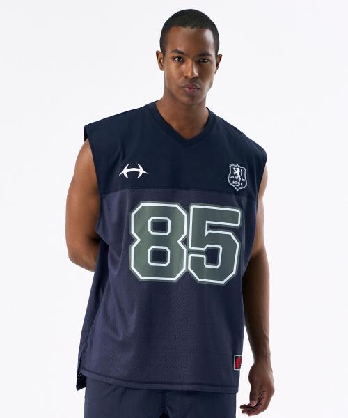 매쉬 풋볼 슬리브리스 (Navy)