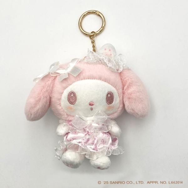 산리오 마이멜로디 흰딸기 티타임 시리즈 마스코트 홀더 키링