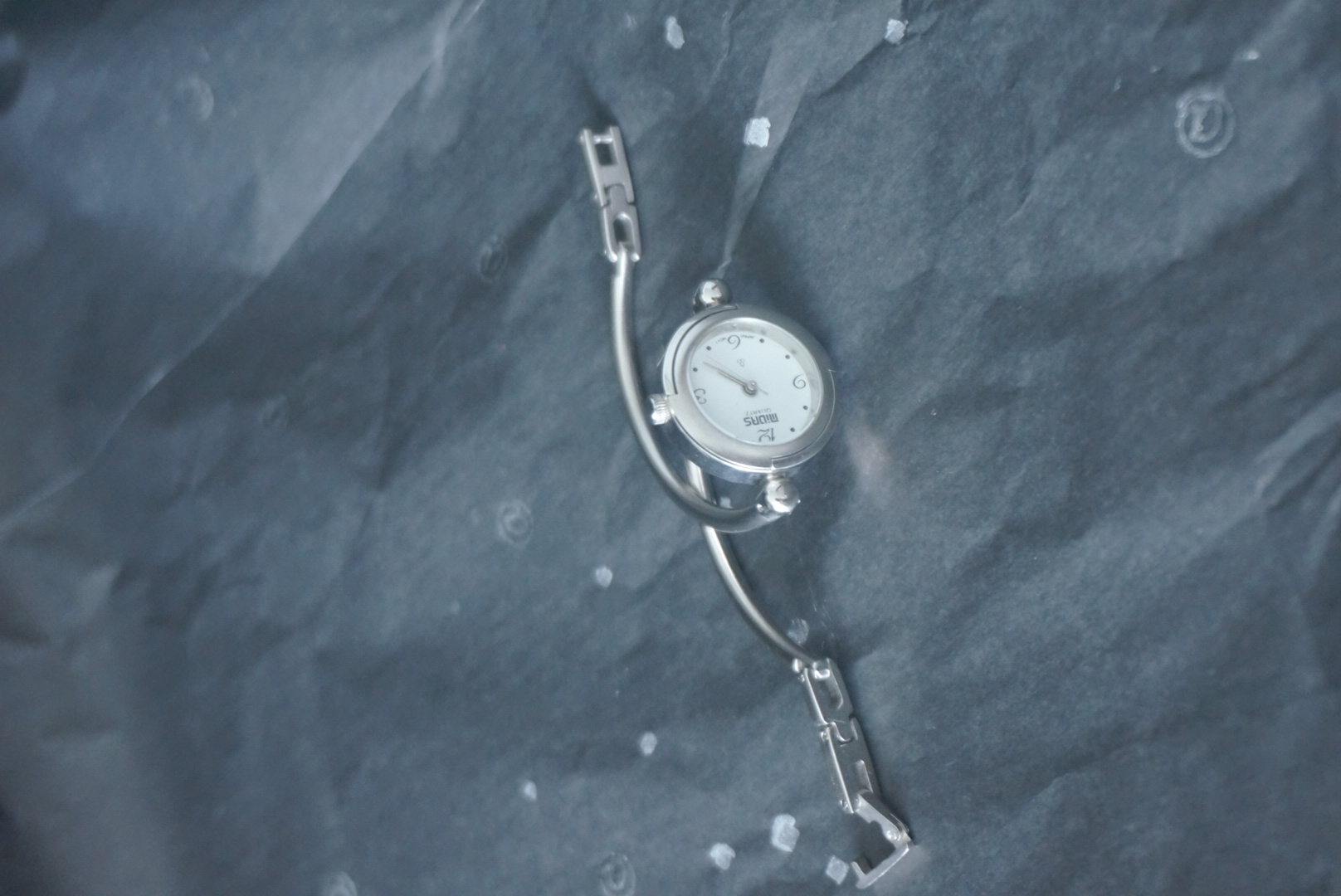 a simple thin watch