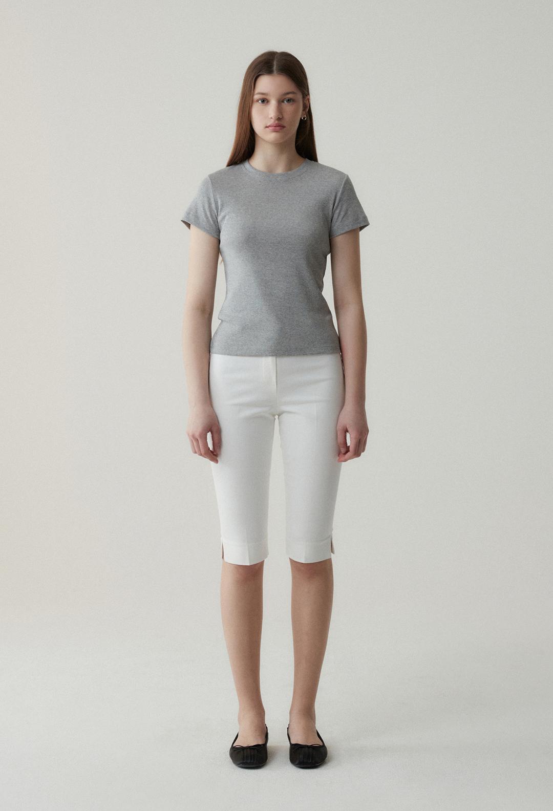 (우먼)에센셜 슬림 티셔츠 - 6 COLOR