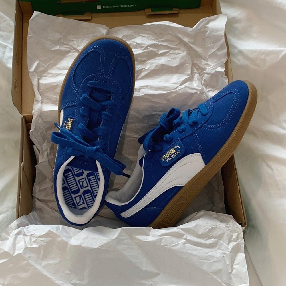 퓨마 팔레르모 코발트 블루 화이트 (220-250size)