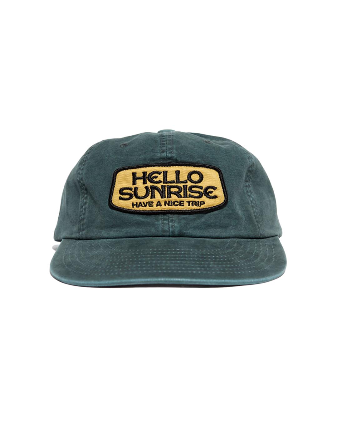 Washed HS Wappen 6Panel Cap_Dark Forest