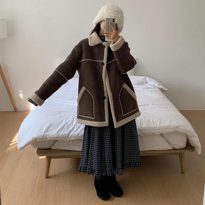 [29CM 단독]REVERSIBLE MUSTANG COAT_KHAKI