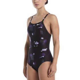 여자수영복 여성 갤럭시아 레이서백 로우 레그컷 NESSF017-500