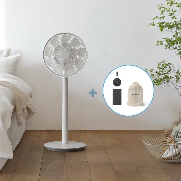 [전용 보관백 증정] 발뮤다 그린팬S 선풍기 EGF-1800+배터리&독 패키지