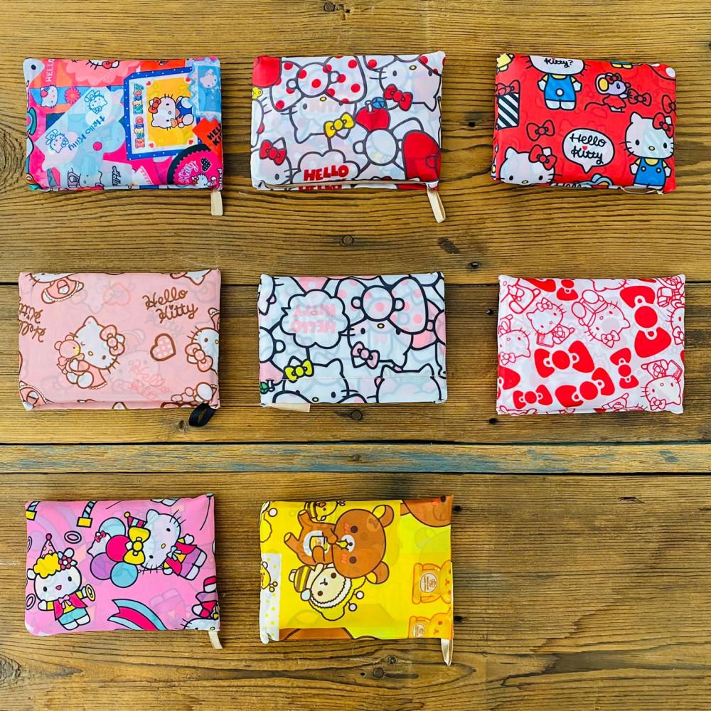 키티 / 리락쿠마 / 리라쿠마 에코백 접이식 휴대용 장바구니