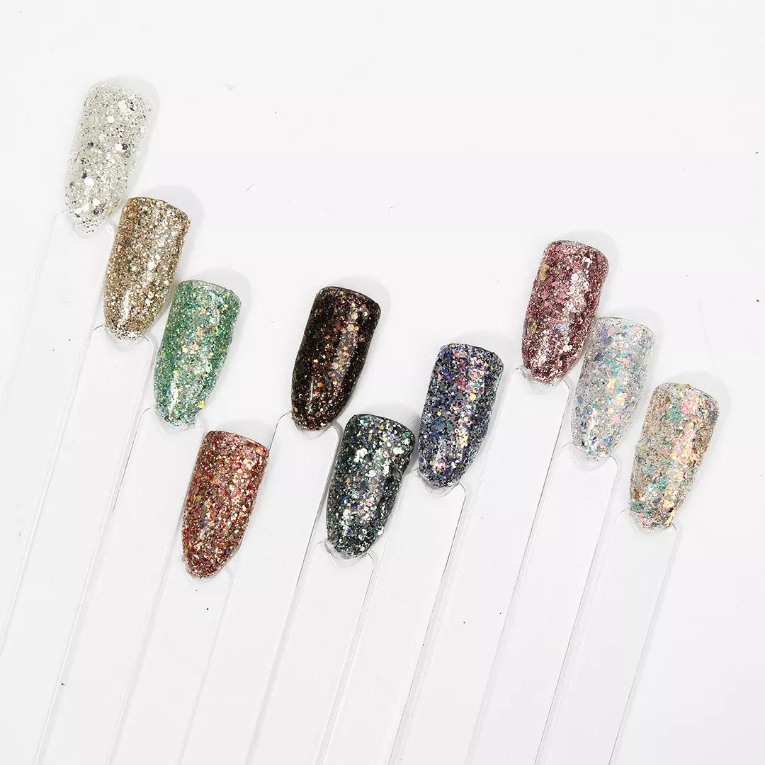 [그라시아] 진비 아이비 슈팅스타 글리터젤 10종 세트 {11ml/12종 1세트}