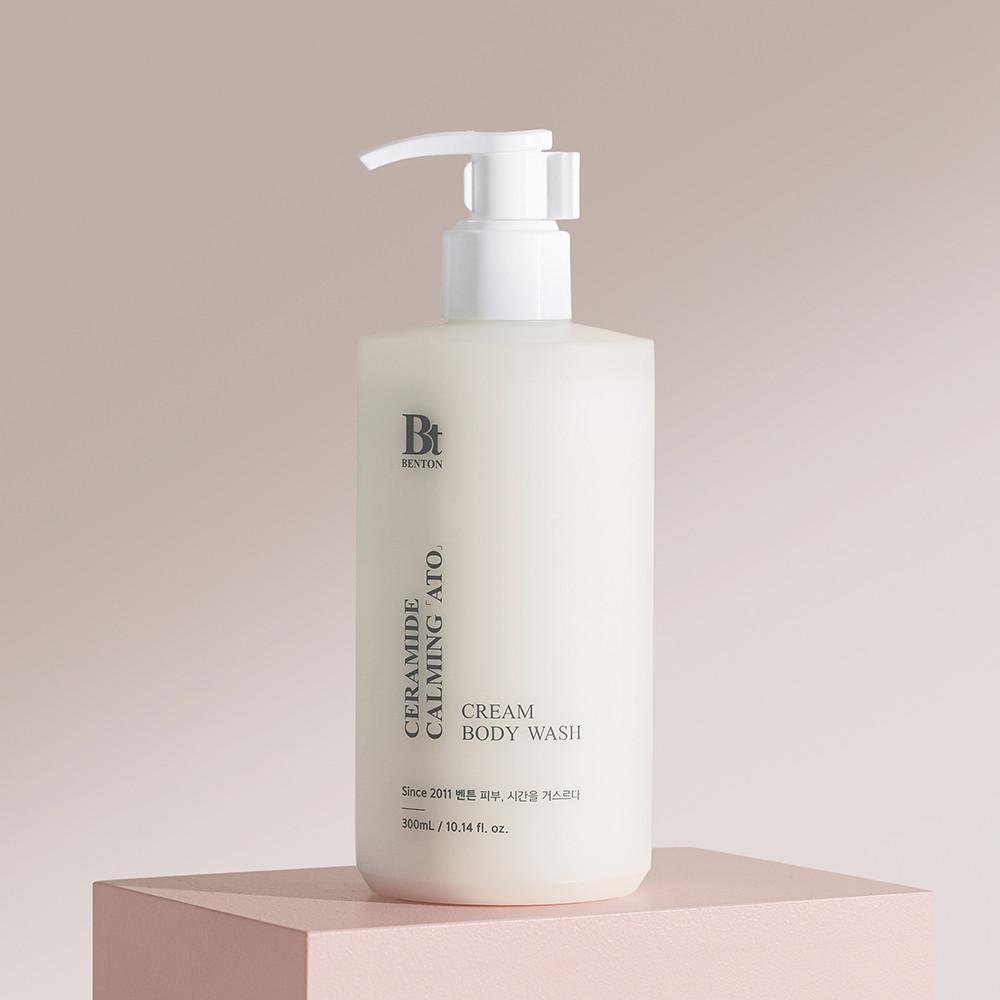 벤튼 세라마이드 카밍 아토 크림 바디워시 300mL 향좋은 노네랄 체취 모공각화증