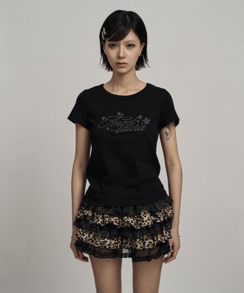 Leopard tutu shorts