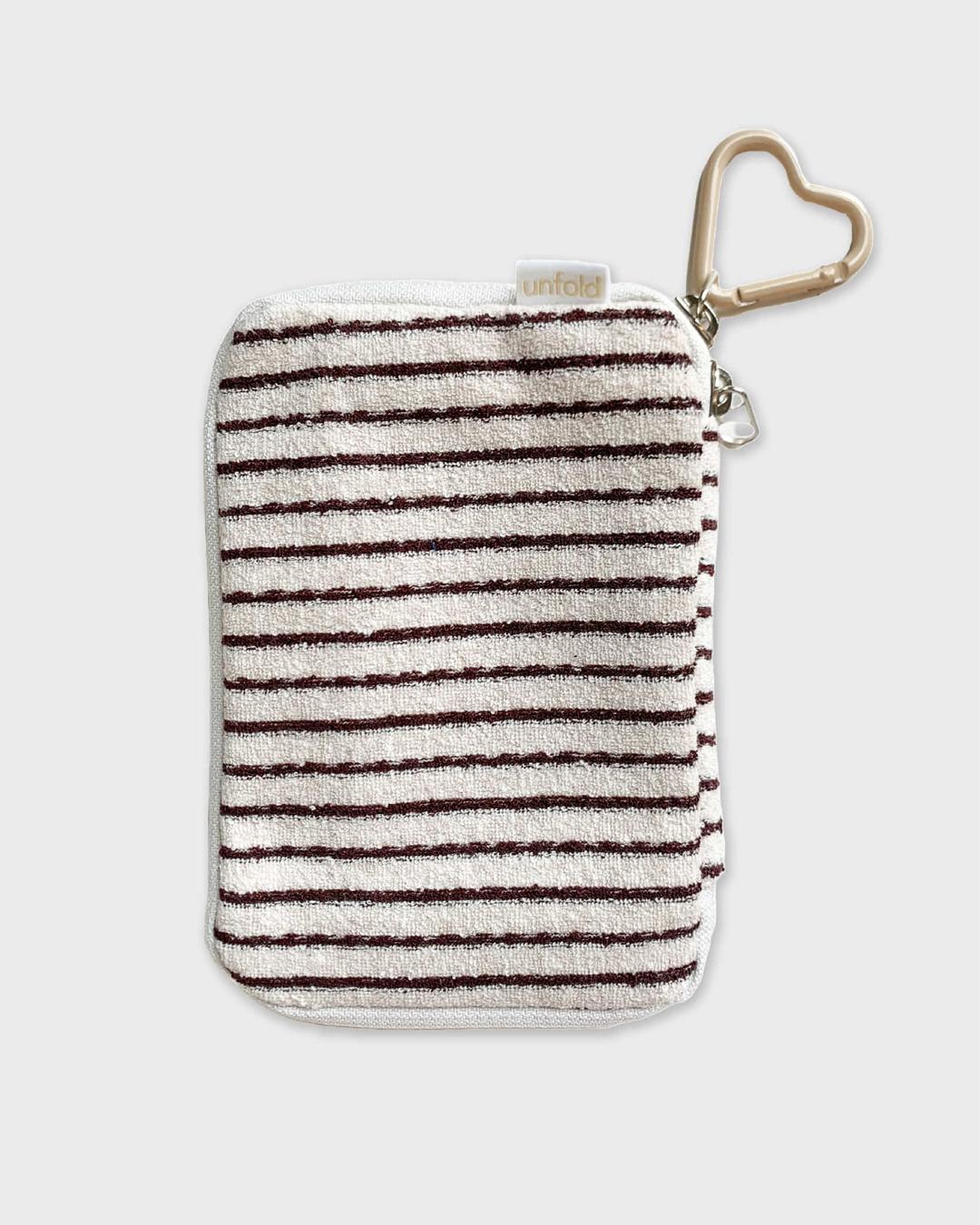 Terry travel wallet (beige-brown)