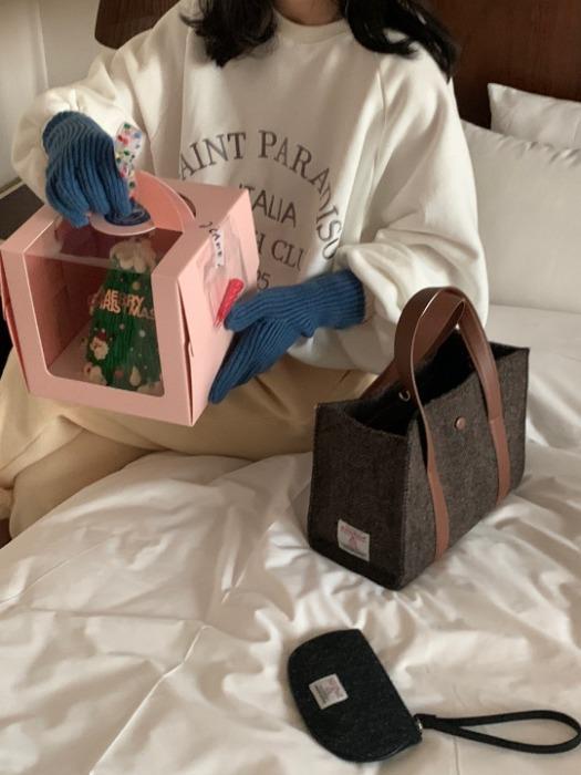 Atelier de bongout . Harris Tweed 멜로우지갑