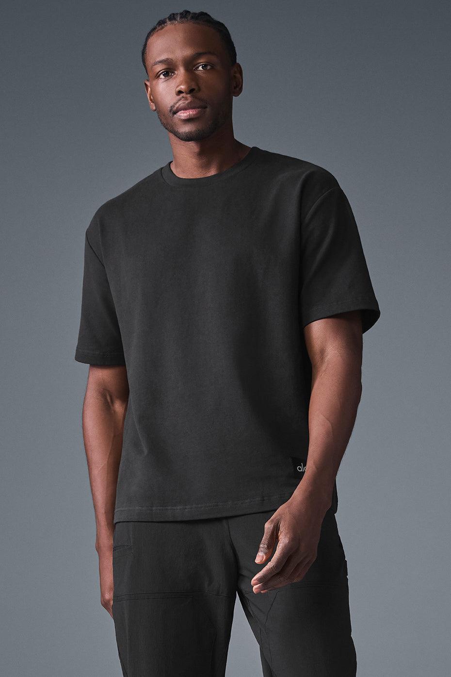 Double Take Short Sleeve - Black - Black / S