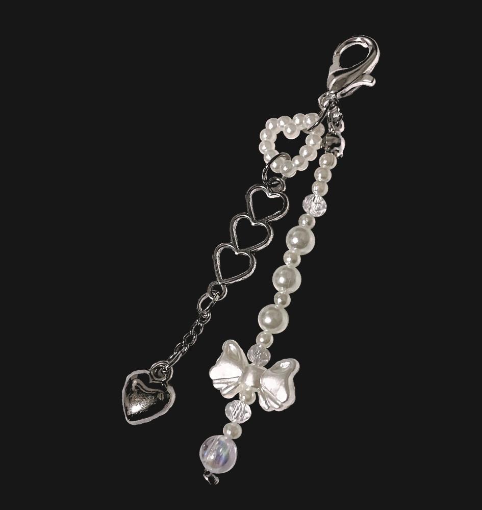 하트가득 진주 비즈키링