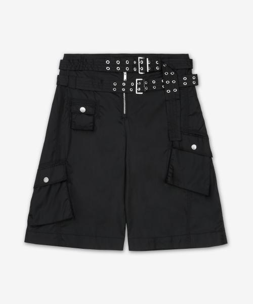 더치스 나일론 포켓 쇼츠 팬츠 - 블랙 / W0622099