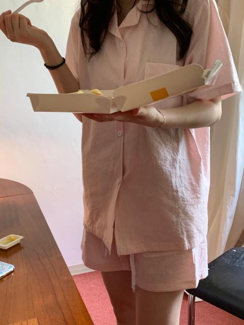 [커플][3컬러] 모닝파자마