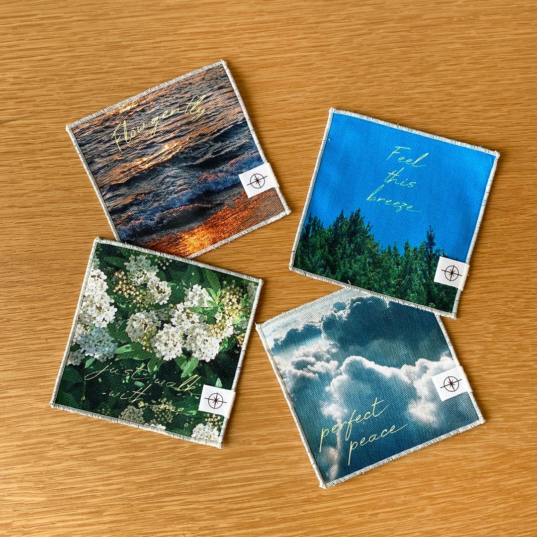 [모멘트스토리지] LETTER COASTER 레터 코스터 4종